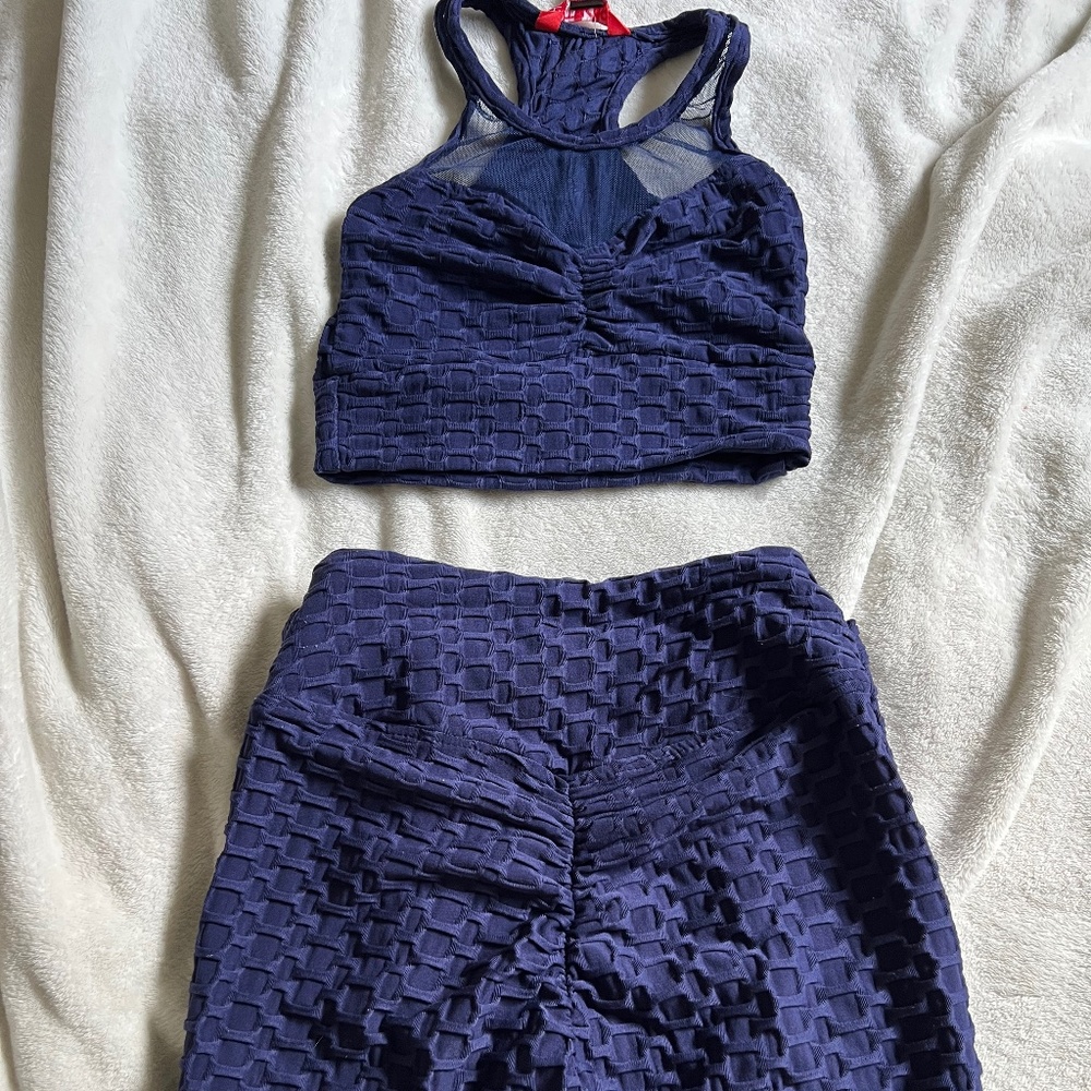 Fashion Nova blue set